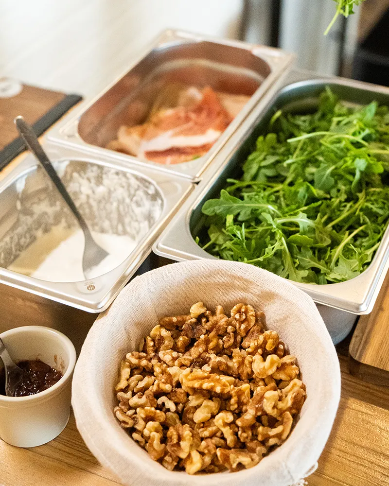 Charcuteries italiennes et burrata sélectionnées par La Focacc'